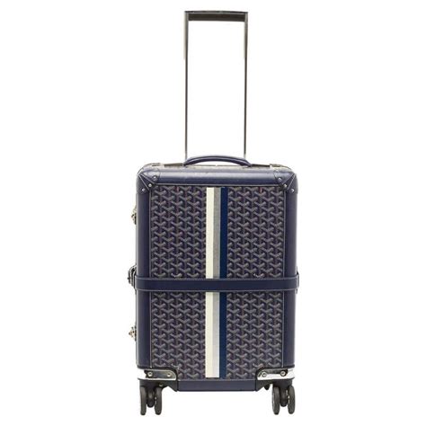 goyard suitcase blue|goyard luggage carry on.